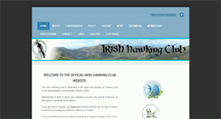 Desktop Screenshot of irishhawkingclub.ie
