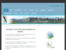 Tablet Screenshot of irishhawkingclub.ie